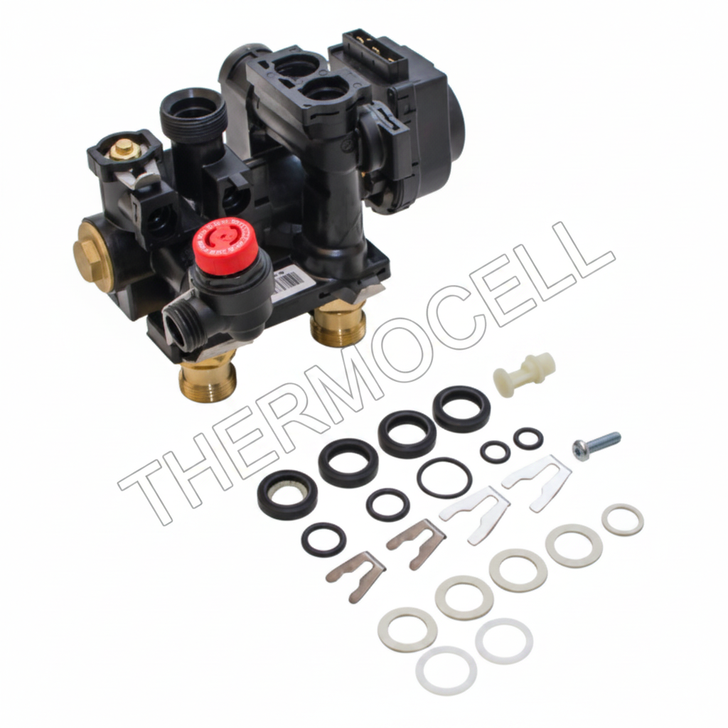 CG000906 Vanne à 3 voies + moteur compatible Bulex (S1020800)
