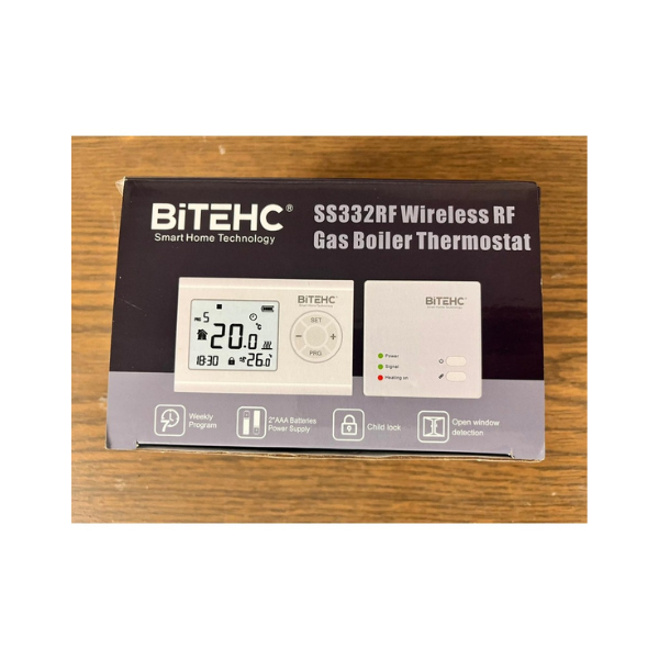 Thermostat sans fil avec programme SS332RF