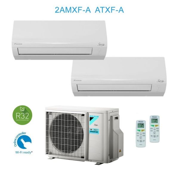 DAIKIN MULTI SPLIT 2.5KW+2.5KW 1/4-3/8
