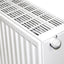 Radiateur horizontale T33 - 8 connexions - 600 x 600 mm - 1433 W